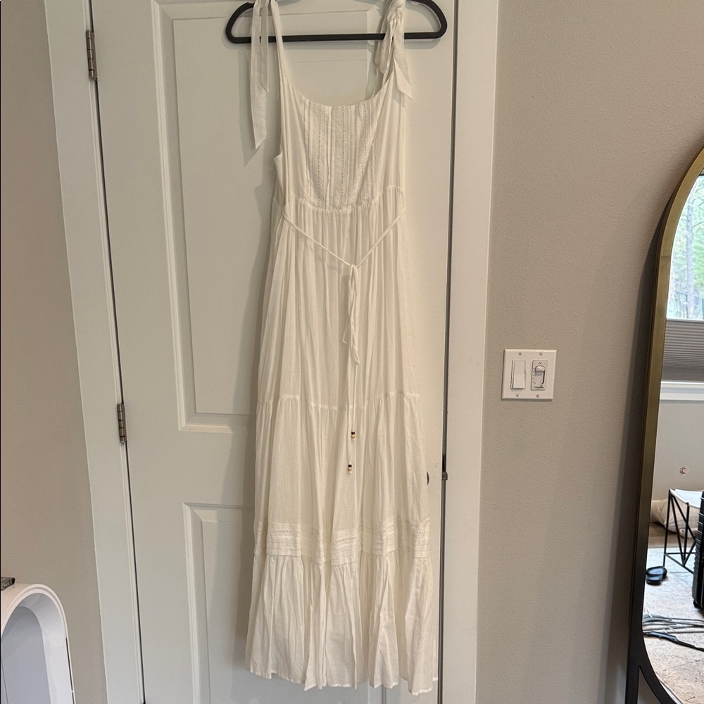Kivari Cream Maxi Dress worn once